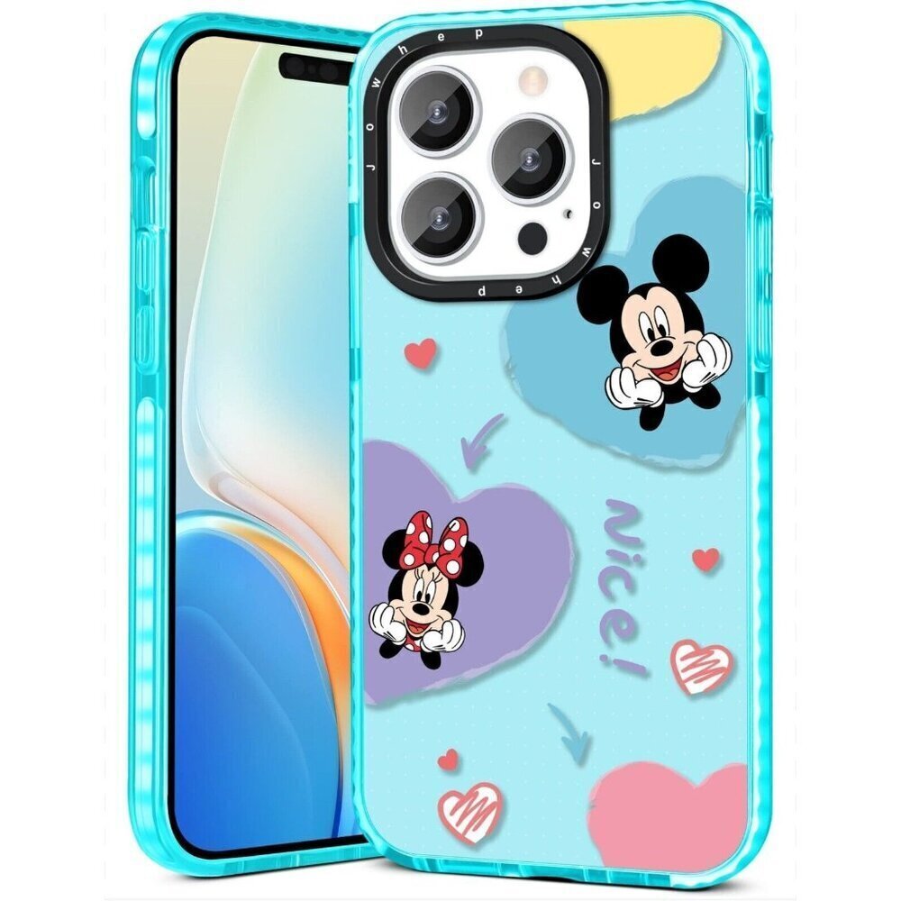 Jowhep iPhone 14 PRO Fashion Case~Girly Cute Cartoon Character Back Case   L2 01